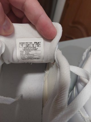 Zapatillas Fila Blancas
