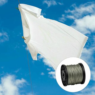 Cable Acero Inoxidable 2mm 60m para Colgar Cuadros