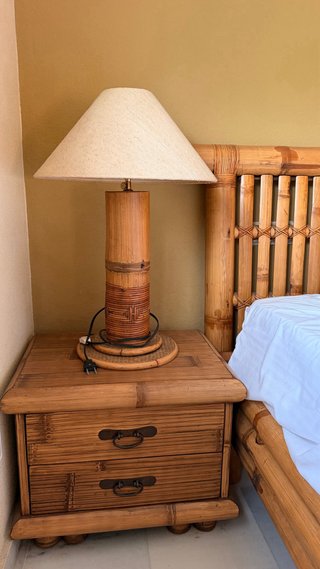 Dormitorio Balinés Auténtico Bambú
