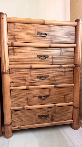 Dormitorio Balinés Auténtico Bambú