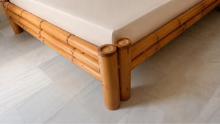 Dormitorio Balinés Auténtico Bambú