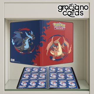 Álbum 9 Bolsillos Mega Charizard | Cartas Pokémon