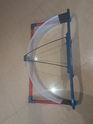 Rebotador de fútbol con marcador