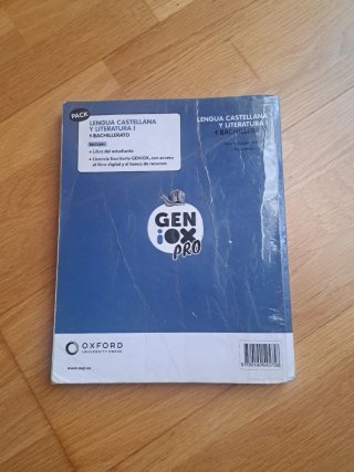 Lengua castellana y literatura I. Libro del est...