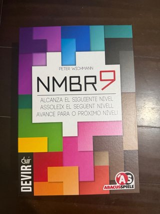 Nmbr9 juego de mesa Peter Wichmann