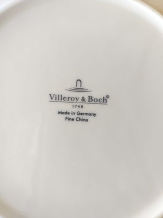 Fuente Villeroy & Boch Porcelana Blanca