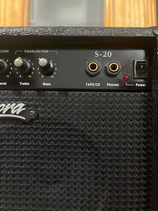 Amplificador Sonora S-20 20W Guitarra/Teclado/voz