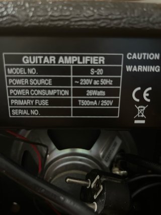 Amplificador Sonora S-20 20W Guitarra/Teclado/voz