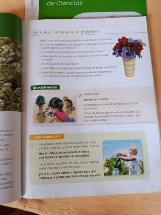 Ciencias de la naturaleza, 3 Primaria