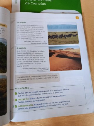 Ciencias de la naturaleza, 3 Primaria