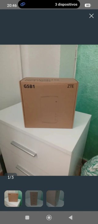 Router ZTE G5B1 Conectividad 5G Ultra Rápida