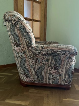 Sofá de 3 plazas con sillones