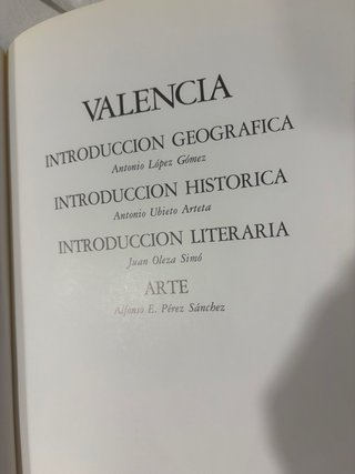 Libro Valencia