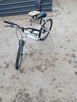 Bicicleta Blanca Montaña