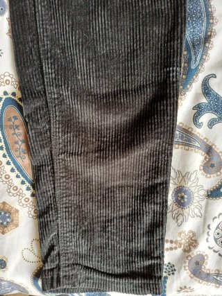Pantaloni Benetton velluto a costine neri