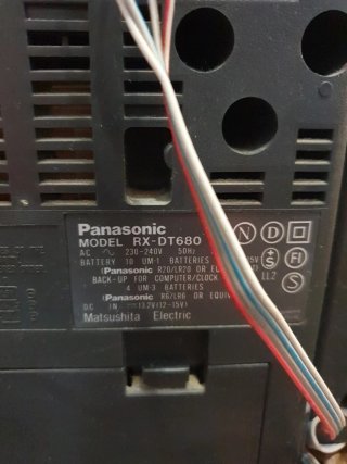 Minicadena equipo sonido  Panasonic RX DT680