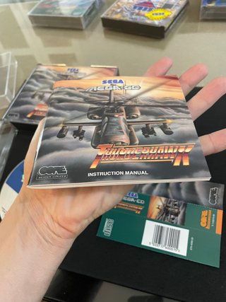 ThunderHawk 2 Sega Mega CD spinecard Nuevo