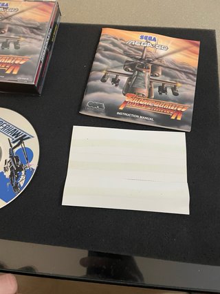 ThunderHawk 2 Sega Mega CD spinecard Nuevo