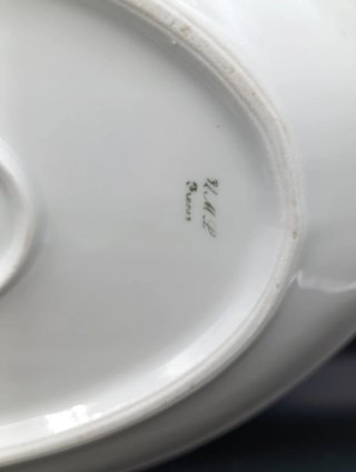 Bandeja porcelana francesa UML