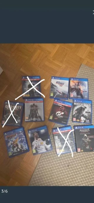 Lote 8 giochi PS4 (PlayStation 4)