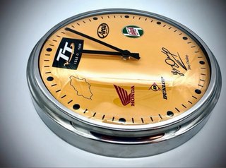 Reloj de pared Joey Dunlop Tribute – Isle of Mann