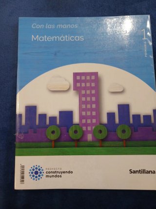 Libro Matemáticas 1 primaria (cuaderno)