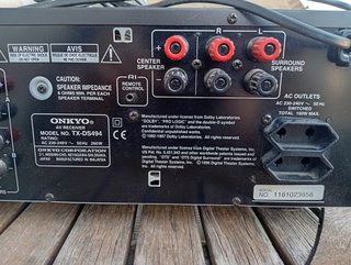 Receptor AV Onkyo TX-DS494 Negro