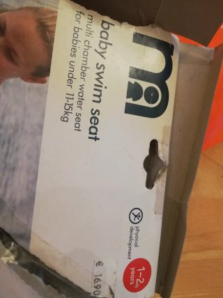 Flotador bebé natación