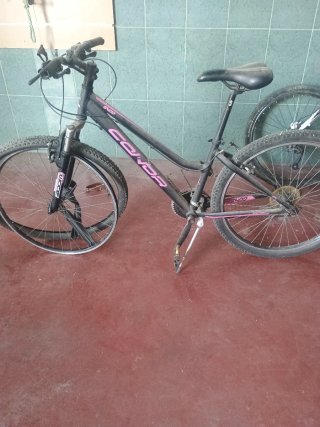 Bicicleta Condor 5400 Negra y Rosa