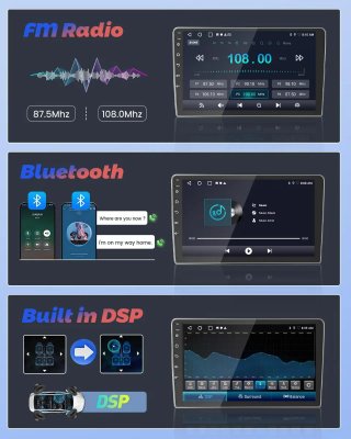Radio Coche Android Hikity 2+64GB Nissan Q