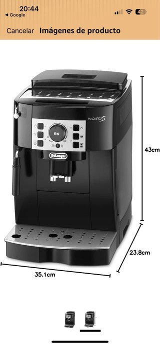 Cafetera DeLonghi Negra