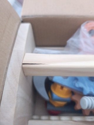 Juego de herramientas de madera para niños