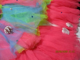 Falda Tutú Sirena Multicolor Talla Única