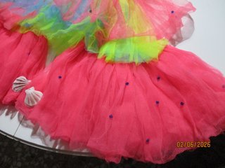 Falda Tutú Sirena Multicolor Talla Única