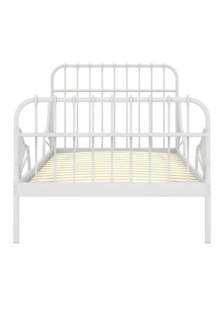 Cama de metal blanca infantil