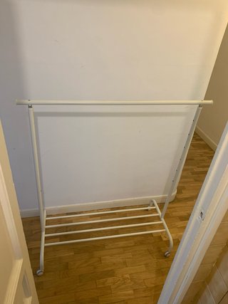 Perchero Burro IKEA RIGGA Blanco