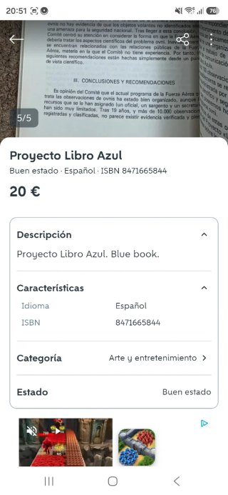 Proyecto Libro Azul