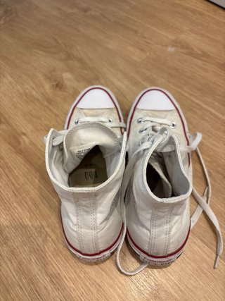Converse Blancas Altas Talla 38