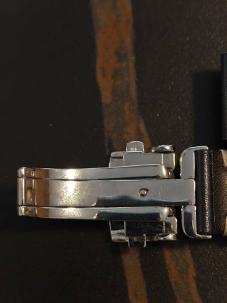 Correa para reloj Seiko Alpinist Piel Azul Marino