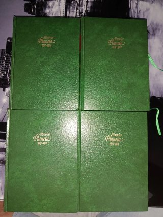 Lote 4 Libros Premios Planeta Recopilatorios