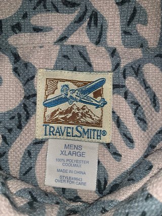 Camicia Hawaiana TravelSmith XL