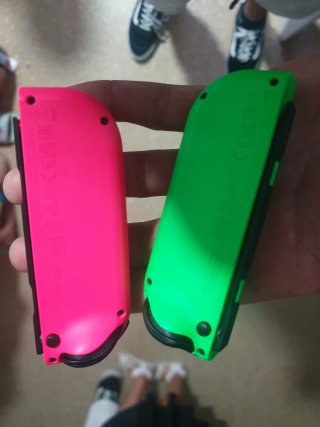 Mandos Nintendo Switch Verdes