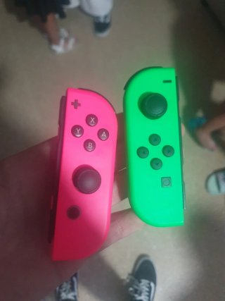 Mandos Nintendo Switch Verdes