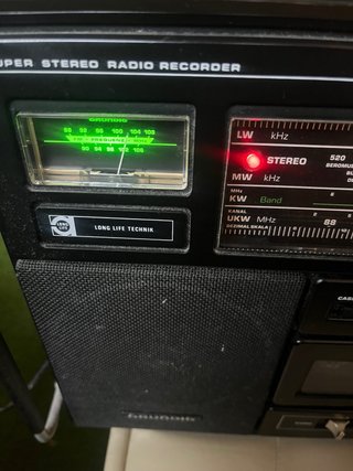 Grundig RR 940 Radio Grabadora Estéreo