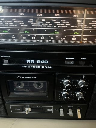 Grundig RR 940 Radio Grabadora Estéreo