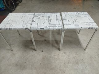 2 Mesas Terraza + 1 de Regalo