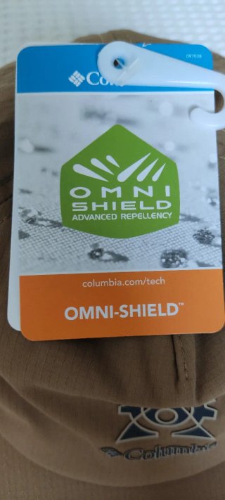 Gorra Columbia Omni-Shield Marrón Nueva