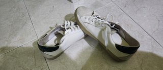 Zapatillas Corina Blancas y Verdes