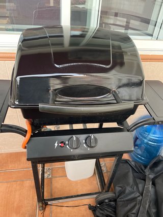Barbacoa de gas