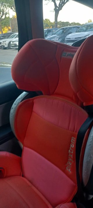 Silla coche infantil naranja